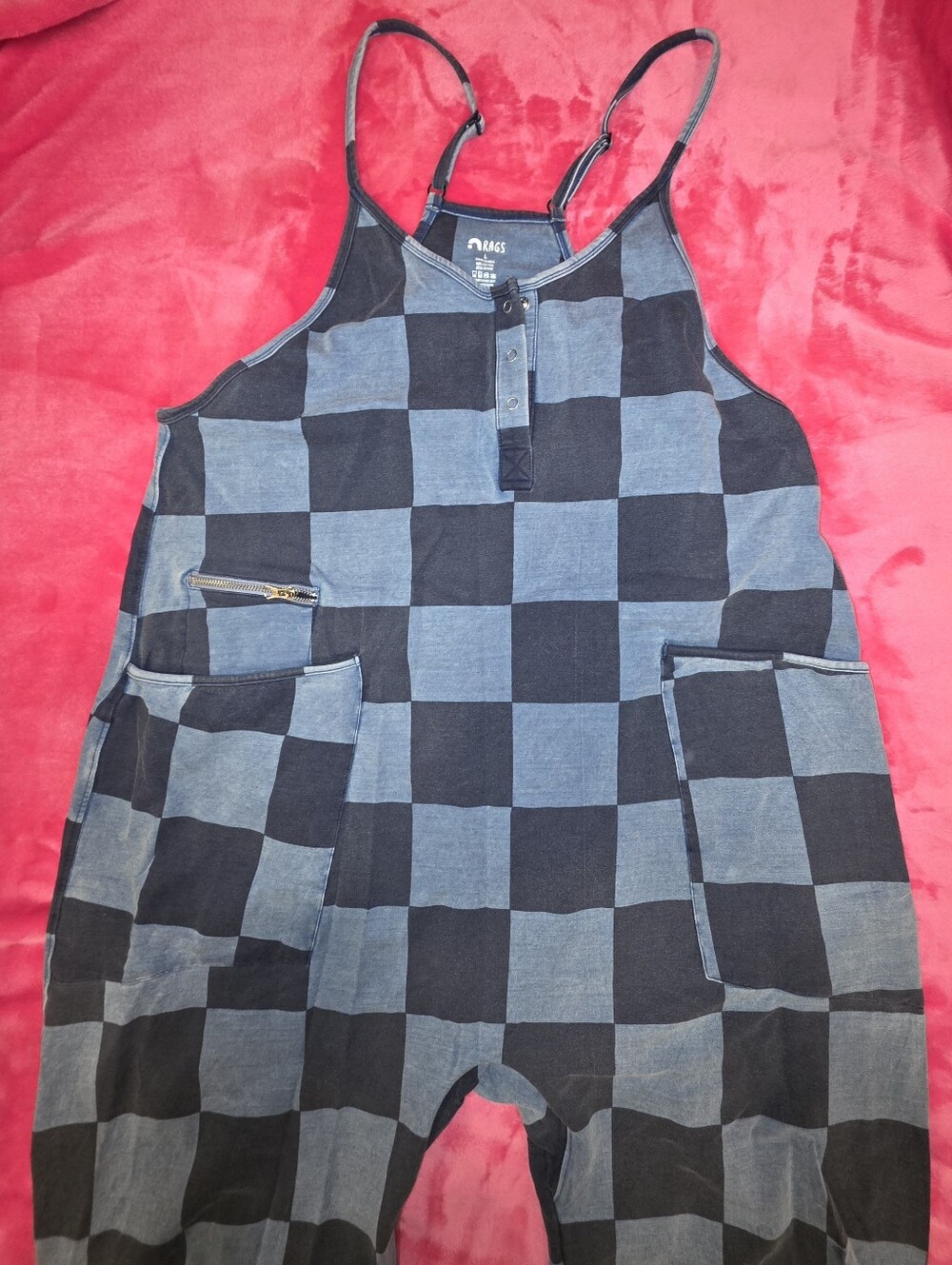 Womens Rags Barrel Romper